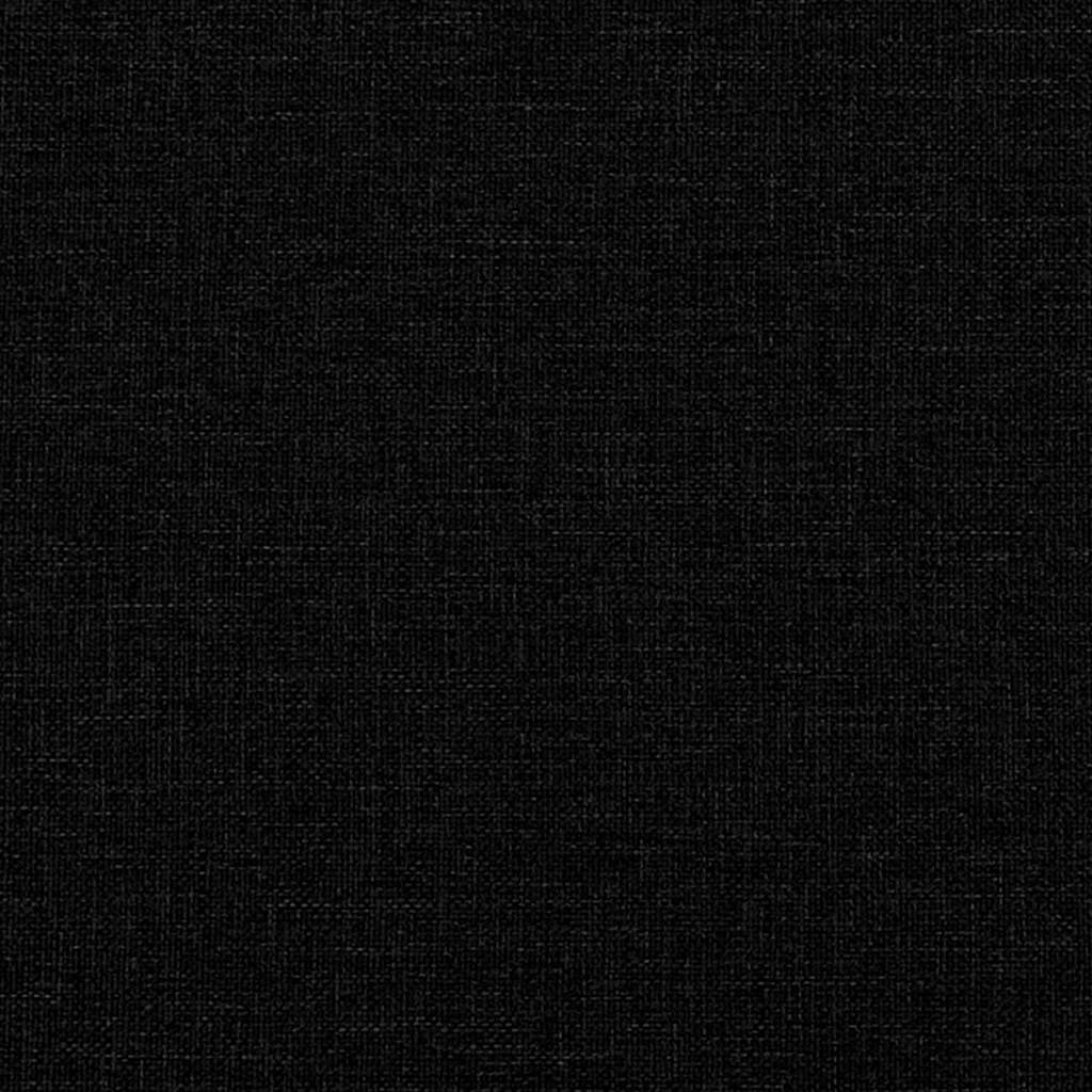 Bettrahmen Schwarz 120 x 190 cm Massives Kiefernholz