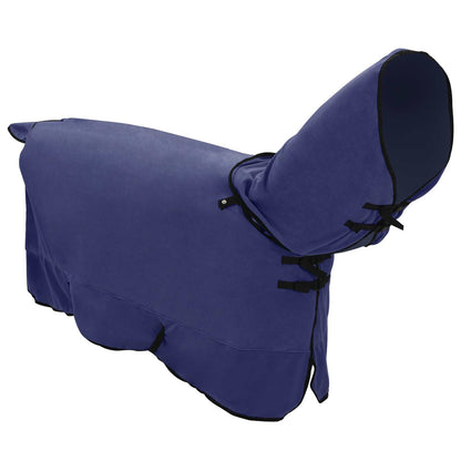 Pferdedecke Marineblau Polyester
