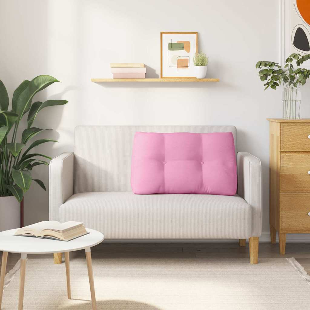 Rücken Kissen Rosa 80 x 24 x 50 cm Stoff