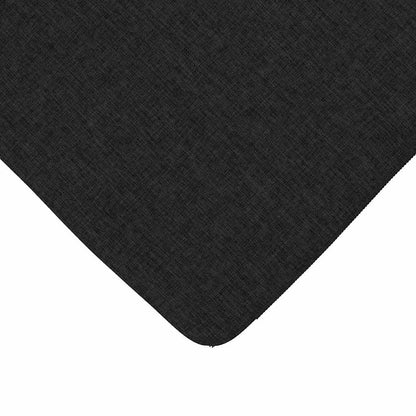 Sitzkissen 4 pcs Schwarz 40 x 40 x 3 cm Stoff