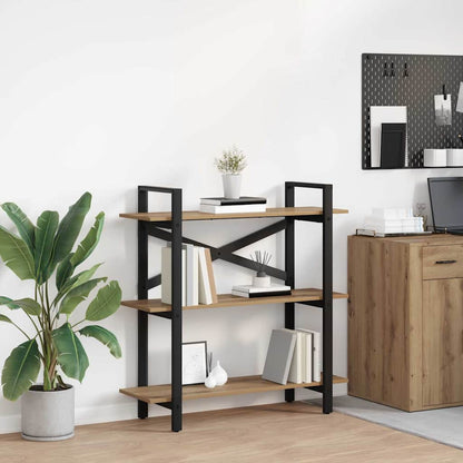 Bücherregal Artisan-Eiche 100 x 33,5 x 102 cm Holzwerkstoff