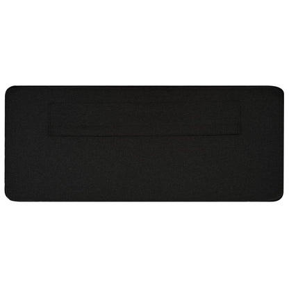 Gepolstertes Kopfteil mit Kopfteil Braun und Schwarz 90 cm