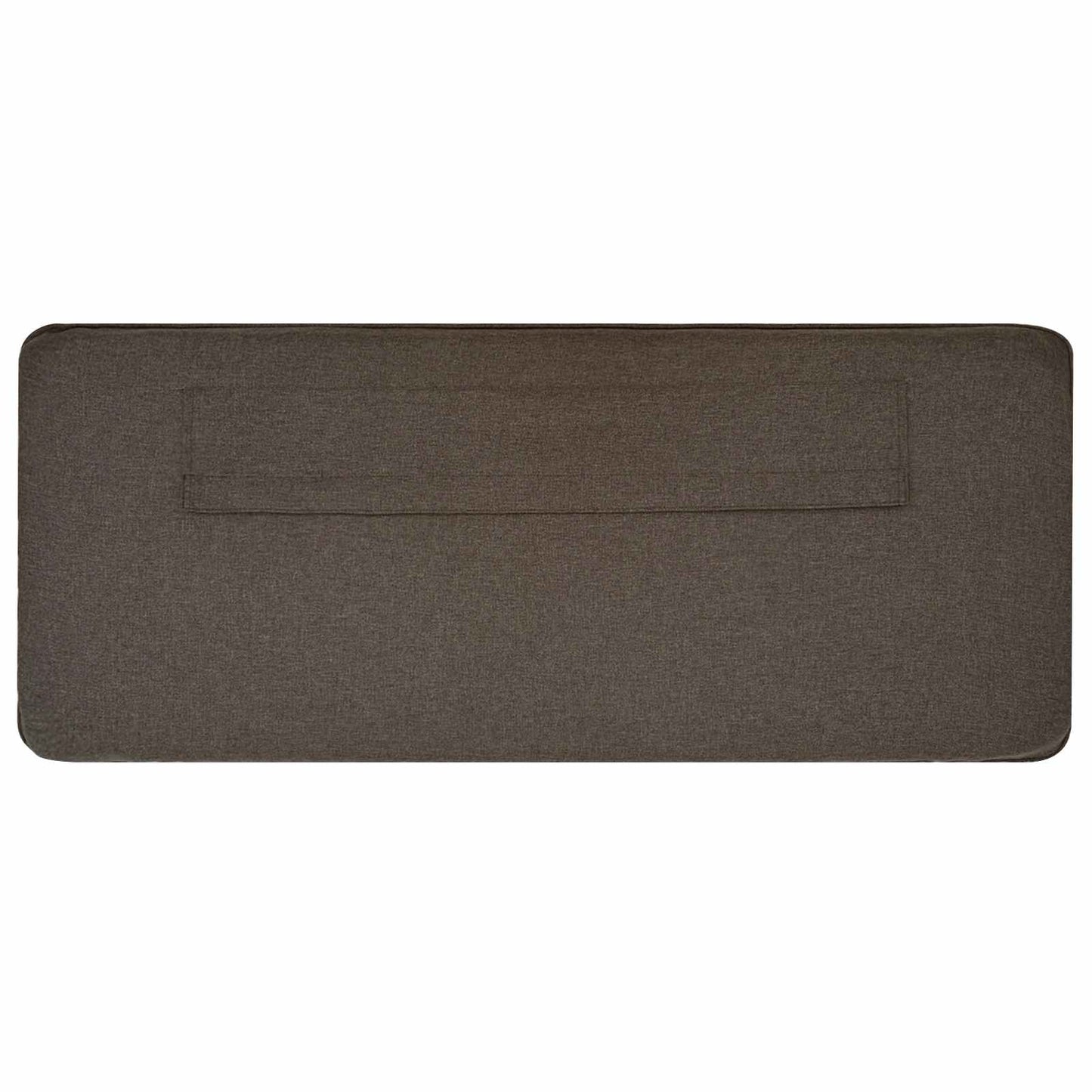 Gepolstertes Kopfteil mit Kopfteil Braun und Taupe 90 cm