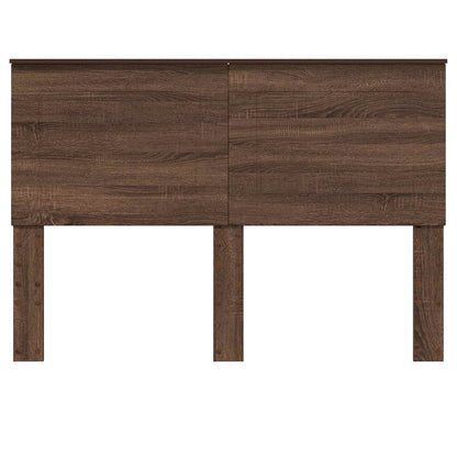 Kopfteil Braun Eichen-Optik Holzwerkstoff