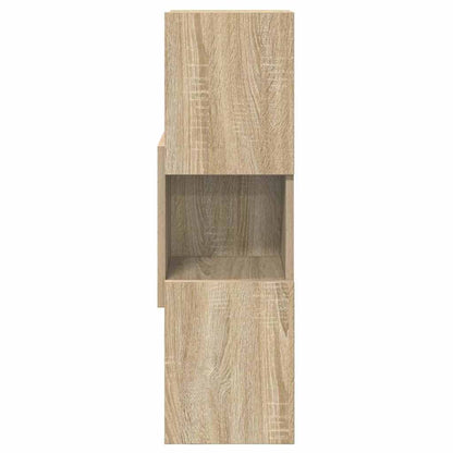 Eckschrank Sonoma-Eiche 25,5x25x80cm Holzwerkstoff