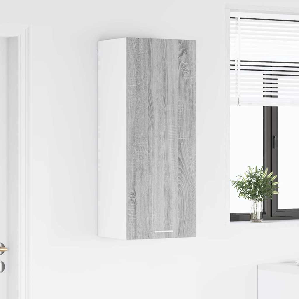 Hängeschrank Riga Graues Sonoma 40 x 31 x 100 cm Holzwerkstoff