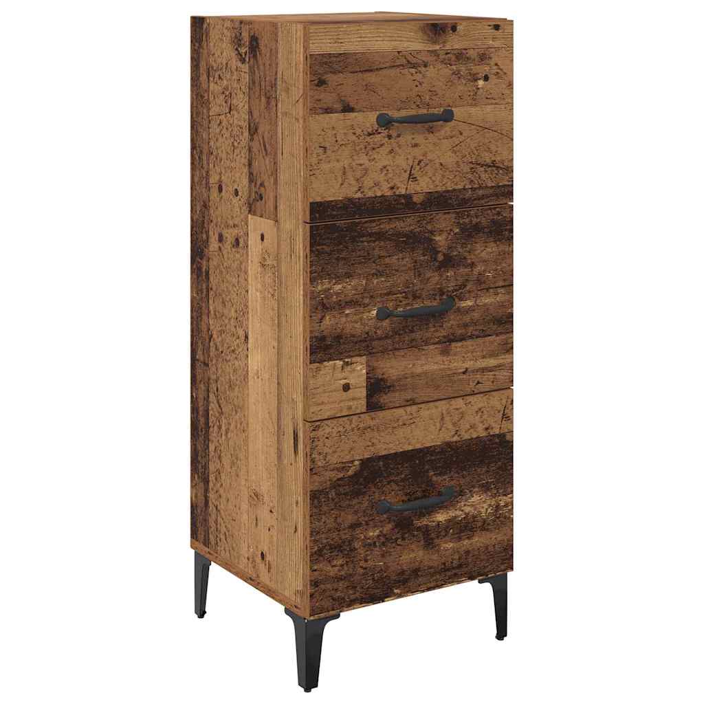 Sideboard Altholz 34,5 x 34 x 90 cm Holzwerkstoff