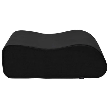 Sitzkissen Uni Schwarz 40 x 40 x 13 cm PU-Schaum