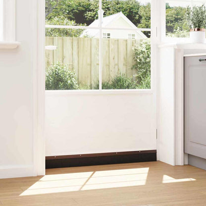 Aufsteck Türbürstendichtungen 6 pcs Braun 100 cm