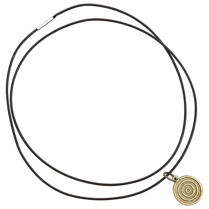 Leder Schnur Dunkelbraun Ø2 mm x 10 m Leder