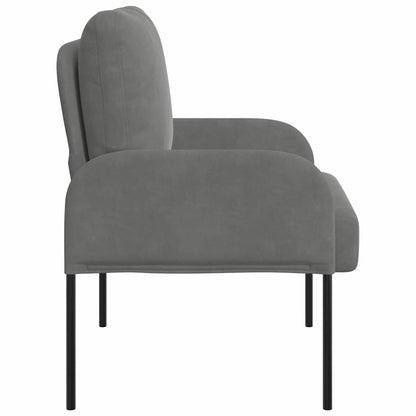 Sofas mit Kissen 55cm Dunkelgrau Sperrholz