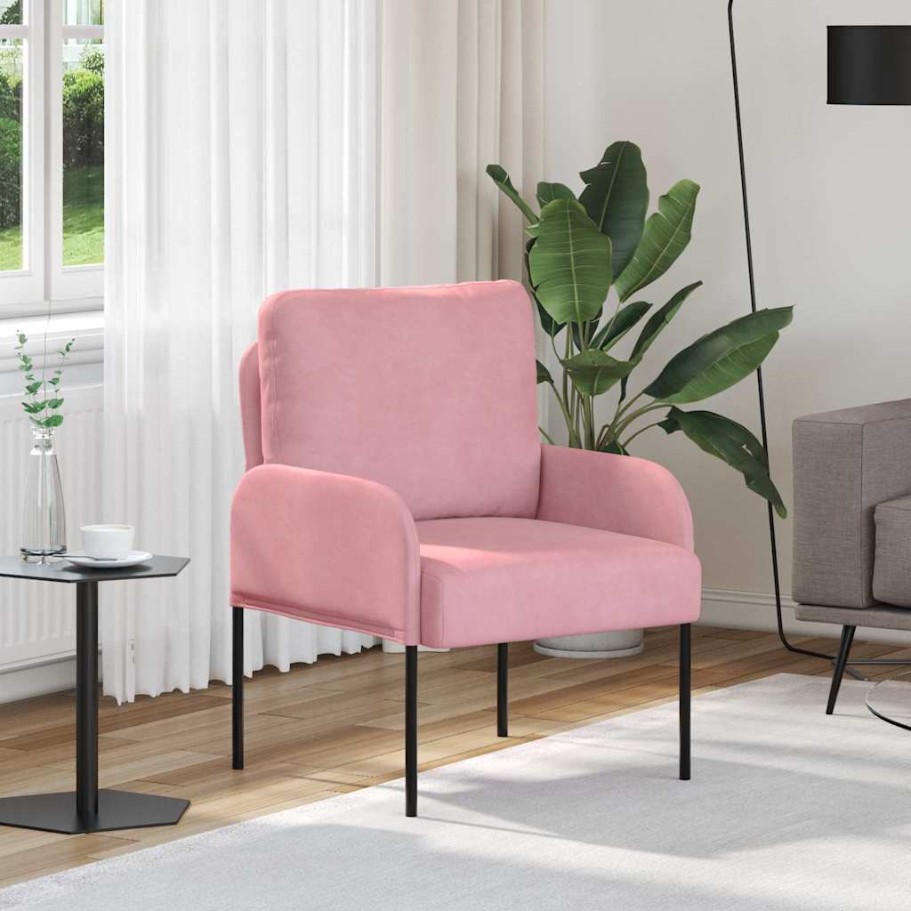 Sofas mit Kissen 55cm Rosa Sperrholz