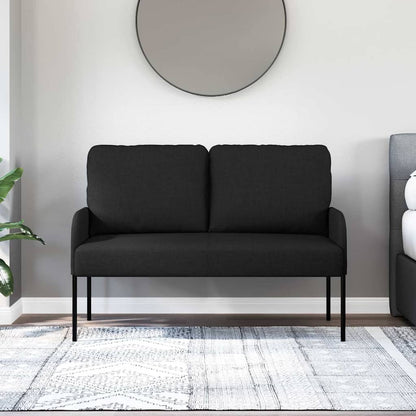 Sofas mit Kissen 110cm Schwarz Sperrholz