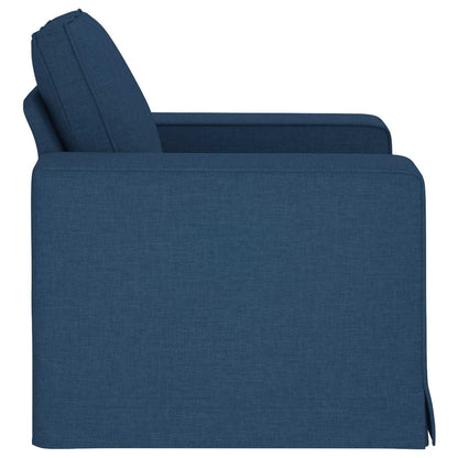 Sofa Blau 103 x 80 x 82 cm Stoff