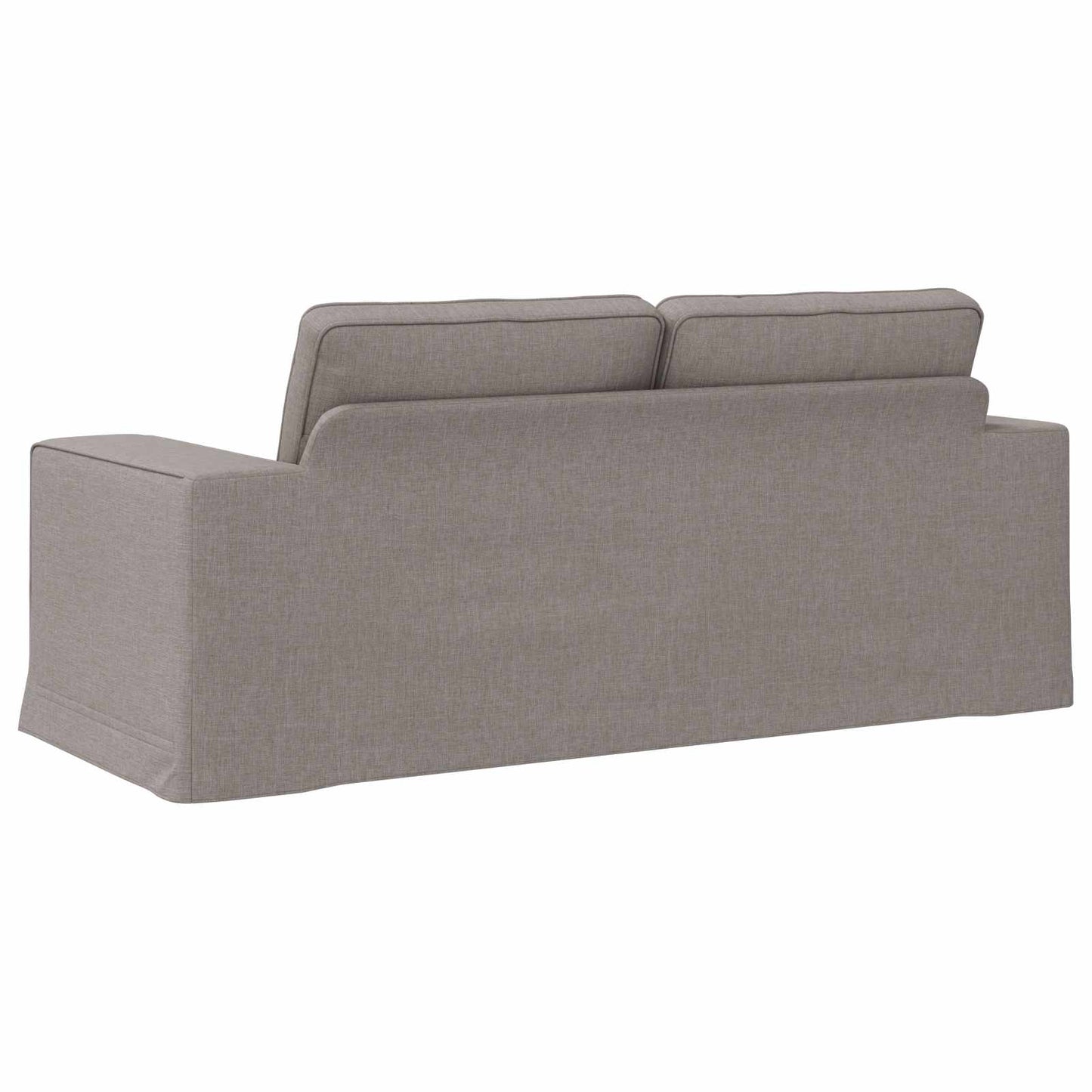 Sofa Taupe 182 x 80 x 82 cm Stoff