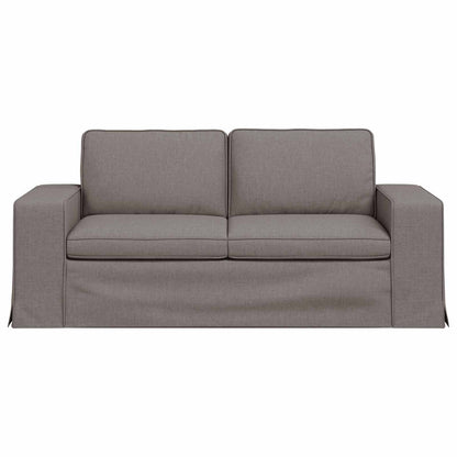Sofa Taupe 182 x 80 x 82 cm Stoff