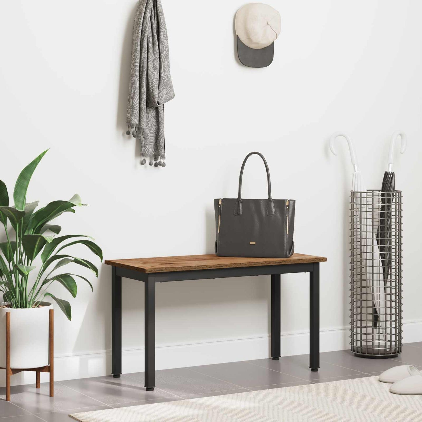 Bank Altholz 80 x 35 x 45 cm Holzwerkstoff