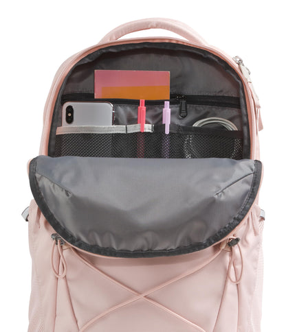 The North Face Damen-Laptop-Rucksack Jester | Pendler- und Reiserucksack mit Laptopfach, wasserabweisender Beschichtung, geräumigem Hauptfach, Rosa Moosgrün, Einheitsgröße