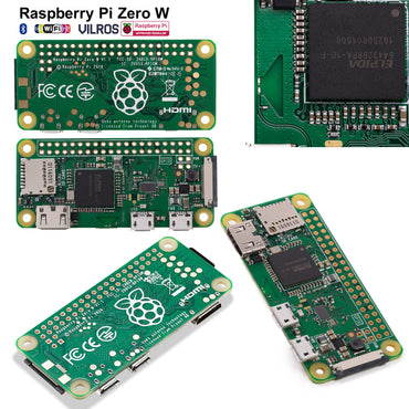 Raspberry Pi Zero W Basic Starter Kit (Schwarzes Gehäuse)