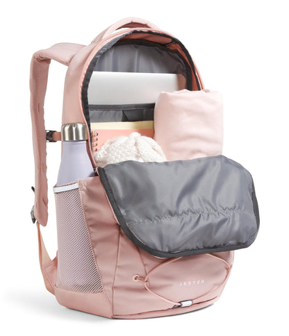 The North Face Damen-Laptop-Rucksack Jester | Pendler- und Reiserucksack mit Laptopfach, wasserabweisender Beschichtung, geräumigem Hauptfach, Rosa Moosgrün, Einheitsgröße